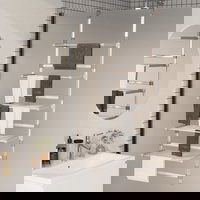 Suport de uscare rufe suspendat, 5 niveluri, aluminiu