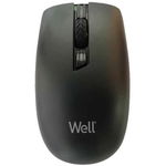 Mouse wireless Well MW105 negru, WELL