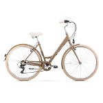 Bicicleta de oras pentru femei Romet Sonata 28 Eco Bej Sampanie 2022 Marime M/18