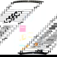 METALTEX Uscator de rufe Metaltex Fortino turn cu uscator de balcon, suprafața de uscare 25m, METALTEX