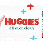 Set Servetele umede Huggies All Over Clean 10 pachete x 56 buc, Huggies