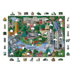 Puzzle din lemn, London Sights, Wooden City, 750 piese