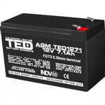 Acumulator pentru UPS AGM VRLA 12V 7.1A, TED1271F2