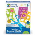 Joc creativ Desenat si decupat Learning Resources, 7 piese, 3 ani+, Learning Resources