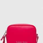 Geantă Tommy Jeans Tjw Must Camera Bag Regular Pu AW0AW15420 Ultra Blue C66, Tommy Jeans