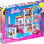 Set de joaca Dreamhouse Barbie color reveal Barbie Mega bloks, Mattel