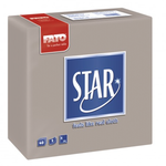Servetele 38x38 cm  2 straturi  embosate  Star Dove Gri  Fato, FATO