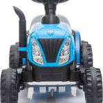 Lean Cars LEAN CARS Tractor cu baterie cu remorcă A009 Albastru