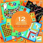 Colectia de 12 jocuri clasice Djeco, 2-3 ani +, Djeco