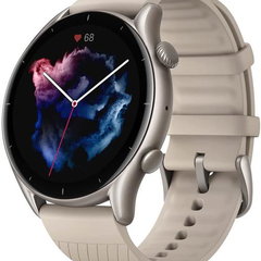 Smartwatch Huami Amazfit GTR 3, Display AMOLED 1.39inch, Bluetooth, GPS, Bratara Cauciuc, Waterproof 5 ATM, Android/iOS (Gri), Huami
