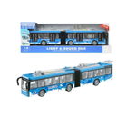 Troleibuz cu sunete si lumini Ocie City Service 1:16 Blue, Ocie