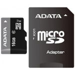 Card de Memorie MicroSD Adata Premier, 16GB, Adaptor SD, Class 10, ADATA