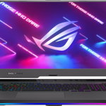 Laptop ASUS Gaming 17.3" ROG Strix G17 G713QR, QHD 165Hz, Procesor AMD Ryzen™ 9 5900HX (16M Cache, up to 4.6 GHz), 32GB DDR4, 1TB SSD, GeForce RTX 3070 8GB, No OS, Eclipse Gray