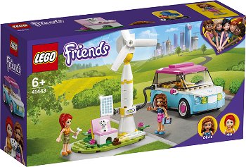 LEGO Friends - Olivia's Electric Car (41443) | LEGO, LEGO