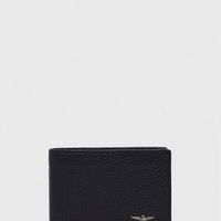 Portofel barbati, AERONAUTICA MILITARE, 100 % piele naturala, Negru, UNI, 26705