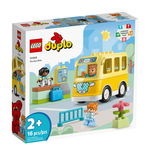 Calatoria cu autobuzul Lego Duplo, 2 ani+, 10988, Lego, 