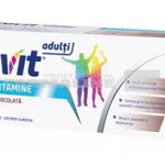 Cavit Adulti Multivitamine cu aroma de ciocolata 20 tablete, Biofarm 