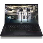 Laptop Fujitsu Lifebook E5412, 14 inch FHD Intel Core i5-1235U, 16GB RAM, 512 SSD, Windows 11 Pro, Negru