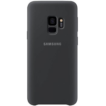 Husa de protectie Samsung Silicone Cover pentru Galaxy S9, Black