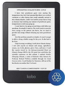 E-Book Reader Kobo Clara 2E, Ecran Carta E Ink touchscreen 6inch, 16GB, Wi-Fi, Bluetooth (Albastru), Kobo