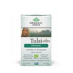 Ceai Tulsi (Busuioc Sfant) original (plicuri) (fara gluten) BIO Organic India - 32.4 g, Organic India
