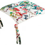 Perna sezut scaun BirdsParadise, panza, multicolor, 40x5x40 cm, GILDE