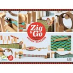 Zig & Go Djeco, set de constructie trasee, 48 piese, Djeco