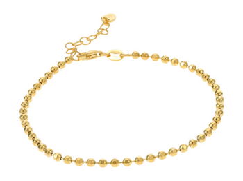 Bijuterii Femei Argento Vivo Linear Ball Chain Bracelet Gold, Argento Vivo
