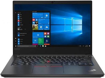 Laptop Ultraportabil Lenovo ThinkPad E14 cu procesor Intel Core i7-10510U pana la 4.90 GHz, 14", Full HD, IPS, 16GB, 512GB SSD, Intel® UHD Graphics, Free Dos, Black
