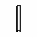 Picior masa Gamet SR48, otel, negru, 72 cm inaltime, gamet