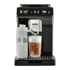 Espressor Automat Eletta Explore De’Longhi ECAM 450.65.G Dinamica Plus, 1450W, 15 Bar, Cappuccino, Americano, Macchiato, LatteCrema, Ecran TFT, 1.8 L, Gri