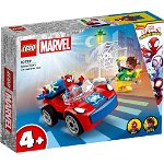 Jucarie 10789 Marvel Spidey and His Super Friends Spider-Man's Car and Doc Ock Construction Toy, LEGO
