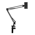 Desk stand Puluz with phone/tablet holder (black), Puluz