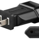 
Adaptor Priza EU - US, Negru, Goobay
