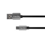 Cablu de date/incarcare Kruger&Matz, microUSB - USB, 1.8 m, Kruger Matz