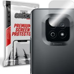 Folie de protectie camera foto, Grizz Glass, Sticla hibrida, Compatibil Honor Play 5 Vitality, Transparent, GrizzGlass