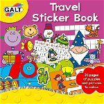 Travel Galt Sticker Book - Carte Activitati cu Abtibilduri pentru Calatorie