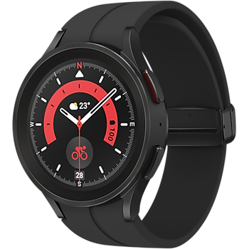 Samsung Ceas Samsung Galaxy Watch5 Pro, 45mm, LTE, Black Titanium, Samsung