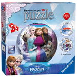 Puzzle 3D Frozen, 72 piese Ravensburger RVS3D12164, Ravensburger