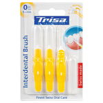 Periute de dinti manuale interdentare Trisa Interdental Brush 667927 ISO 0 0,6mm Galben