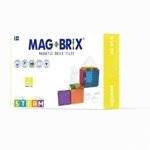 Set magnetic Magbrix 24 piese patrate - compatibil cu caramizi de constructie tip Lego , MAGBLOX