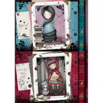 Puzzle Educa - Gorjuss - Rapunzel + Little Red Riding Hood, 2x100 piese (17822), Educa