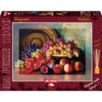Puzzle 1000 piese - Parfumat - Figs pomegranates and brass plate - GE ap4192