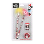 Set instrumente de scris, Minnie, 6 buc, Disney Minnie Mouse