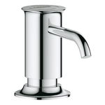 Dozator detergent lichid Grohe Authentic 40537000, argintiu, cap cromat, 0.5 litri
