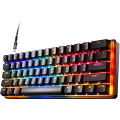 STEELSERIES Tastatura mecanica de gaming Steelseries S64838, Layout UK, USB, Black, STEELSERIES