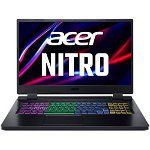 Laptop Acer Gaming 17.3'' Nitro 5 AN517-55, FHD IPS 144Hz, cu procesor Intel® Core™ i7-12700H (24M Cache, up to 4.70 GHz), 16GB DDR5, 512GB SSD, GeForce RTX 4050 6GB, Free DOS, Obsidian Black