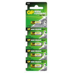 Baterie GP Batteries, Super Alcalina (27A) 12V alcalina, blister 5 buc. "GP27AF-2C5" "GPPBA27AF002" (include TV 0.4lei)