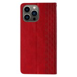 Husa Magnet Strap Stand compatibila cu Samsung Galaxy S23 Ultra Red, OEM