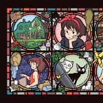 Puzzle sticla 208 piese - Kikis Delivery Ghibli, Ensky